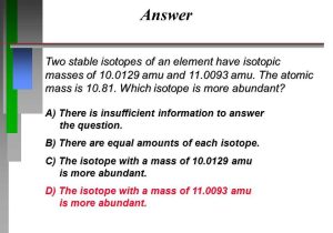 Isotopes or Different Elements Chapter 4 Worksheet Answers Also atoms Molecules Ions Dr Ron Rusay atoms Pounds and the