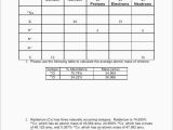 Isotopes Worksheet High School Chemistry or Best Chapter 4 atomic Structure Worksheet Unique atoms and