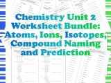 Isotopes Worksheet High School Chemistry or Chemistry Worksheets for High School Worksheet Math for Kids