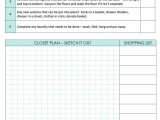 Its Deductible Clothing Worksheet as Well as Spreadsheet Templates Closet organizing Checklist Clean Mama