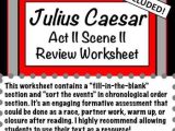 Julius Caesar Vocabulary Act 1 Worksheet Answers Along with Julius Caesar Act Ii Teaching Resources