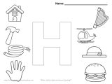 Kindergarten Letter Recognition Worksheets together with Letter H Coloring Pages Free New Nuwayme