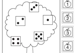 Kindergarten Measurement Worksheets or Apple Pickin Math Worksheet