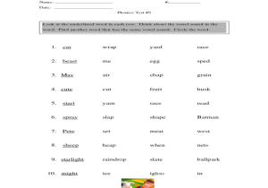 Kindergarten Phonics Worksheets as Well as Workbooks Ampquot Phonics for 2nd Grade Worksheets Free Printabl