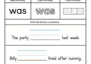 Kindergarten Practice Worksheets Also Kindergarten Writing Sentences Worksheets Fresh Od Word Family
