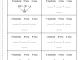 Kindergarten Reading Worksheets Along with Reading and Writing Numbers to 1000 Worksheets