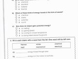 Kinetic and Potential Energy Problems Worksheet Answers Also Good Specific Heat Problems Worksheet – Sabaax