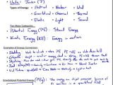 Kinetic and Potential Energy Worksheet and Kinetic Energy Math Worksheet Kidz Activities