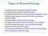 Kinetic and Potential Energy Worksheet Answers Along with Types Of Potential Energy Bing Images