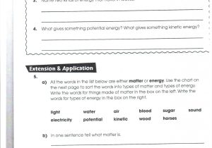 Kinetic and Potential Energy Worksheet Pdf or Potential Energy Worksheet Choice Image Worksheet for Kids Maths