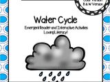 Label the Water Cycle Worksheet or Water Cycle Emergent Reader Book and Interactive Activities