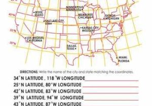 Latitude and Longitude Worksheet Answer Key and Latitude and Longitude Worksheets New 129 Best Map Skills