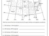 Latitude and Longitude Worksheet Answer Key with 241 Best Mapping Images On Pinterest