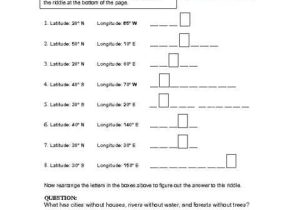 Latitude and Longitude Worksheets 7th Grade or 57 Best Geography Images On Pinterest