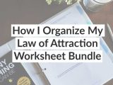 Law Of attraction Worksheets with 7 Free Law Of attraction Pdf Worksheets Download & Print