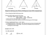 Law Of Sines Ambiguous Case Worksheet Along with 471 Best Precalculus Images On Pinterest