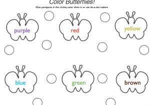 Learning Colors Worksheets with Coloring Pages Printable Various Choices toddler Printables