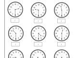 Learning to Tell the Time Worksheets and Clock Worksheets