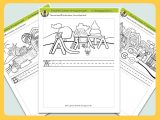 Letter A Tracing Worksheets Preschool with Trick or Treat song Video Mp4 the Singing Walrus