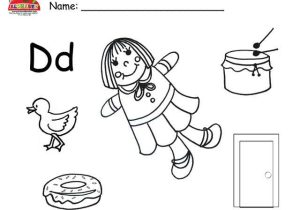 Letter D Preschool Worksheets with Preschool Worksheets Preschool Printable Worksheets