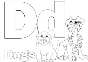Letter G Printable Worksheets Along with Letter D Coloring Pages Coloringsuite