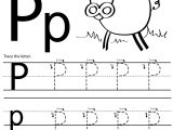 Letter P Worksheets for Preschool and Beautiful Letter P Your Template Collection