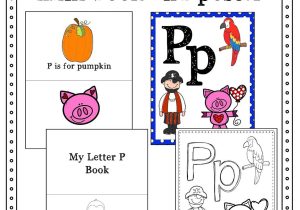 Letter P Worksheets for Preschool and the Cozy Red Cottage January 2018