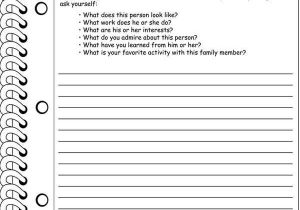 Letter Writing Worksheets for Grade 3 with Essay Writing My Family Essay Writing Worksheet for 5th and 6th