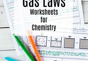 Lewis Dot Structure Worksheet High School and Gas Laws Chemistry Homework Pages