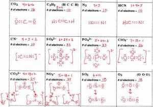 Lewis Dot Structures Worksheet 1 Answer Key with Lewis Dot Diagram Worksheet Answers New Electron Dot Structures