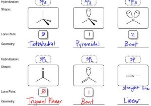 Lewis Structure and Molecular Geometry Worksheet as Well as 197 Best Chemistry 2 Images On Pinterest