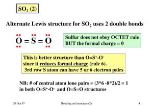 Lewis Structures Part 1 Chem Worksheet 9 4 Answers Also Sulfur Trioxide Covalent or Ionic Bing Images