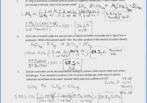 Limiting Reactant and Percent Yield Worksheet Answer Key Also Worksheets 48 Inspirational Limiting Reagent Worksheet Full Hd