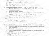 Limiting Reactant Worksheet Answers together with Chemistry Page 2