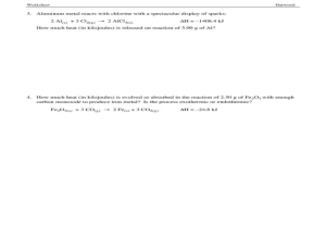 Limiting Reactants Chem Worksheet 12 3 or Enthalpy Calculations Worksheet the Best Worksheets Image Co