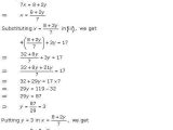 Linear Equations In One Variable Class 8 Worksheets or Pair Of Linear Equations In Two Variables Class 10 solutions