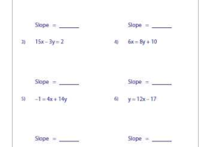 Linear Equations Review Worksheet as Well as Graph From Slope Intercept form Worksheet Google Search