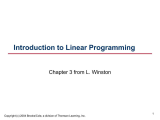 Linear Programming Worksheets with solutions and Pdf Introduction to Mathematical Programming solutions Winst
