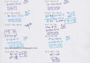 Linear Quadratic Systems Worksheet 1 together with Linear Quadratic Systems Worksheet 1 New solve Quadratic Equations