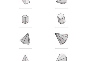 Lines Of Symmetry Worksheet Along with La Hoja De Ejercicios De Clasificar Prismas Y Pirámides C De La