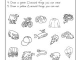 Listening Activity Worksheets Also 132 Best Slp Following Directions Images On Pinterest