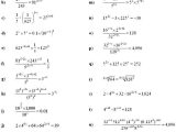Logarithmic Equations Worksheet with Answers with solving Exponential Equations without Logarithms Worksheet