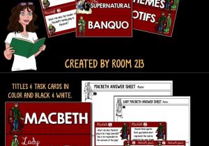 Macbeth Act 3 Vocabulary Worksheet with A Free Of A Ic for Act I Of Macbeth with An Activity