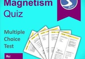 Magnetism Worksheet Answers with Magnetism Quiz