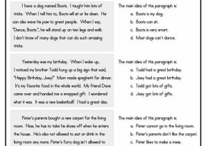 Main Idea Worksheets Pdf Along with Mesmerizing Teachers Worksheets for 3rd Grade with Main Idea