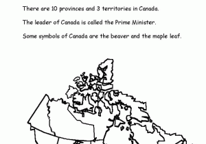 Map Activity Worksheets and Canadian Activities Worksheets On Geography