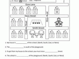 Map Skills Worksheets Middle School with My Neighborhood Map