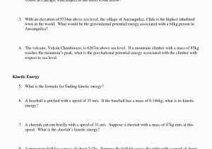 Mass Weight and Gravity Worksheet Answers Along with Smart Potential Vs Kinetic Energy Worksheet Answers – Sabaax