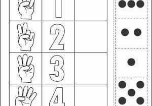 Matching Numbers Worksheets together with Kindergarten Back to School Math & Literacy Worksheets and