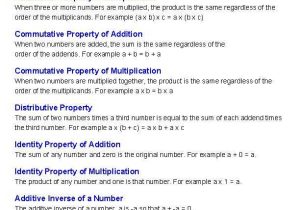Math Properties Worksheet Pdf Also 11 Best Math Images On Pinterest